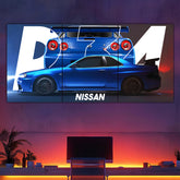 Nissan R34 Split Poster