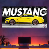 Ford Mustang Split Poster