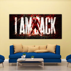 Ronaldo I Am Back Split Poster