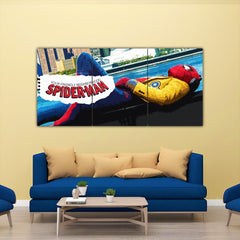 Your Friendly Neighborhood Spider-Man Split Poster