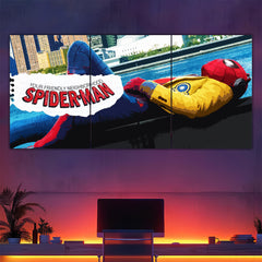 Your Friendly Neighborhood Spider-Man Split Poster