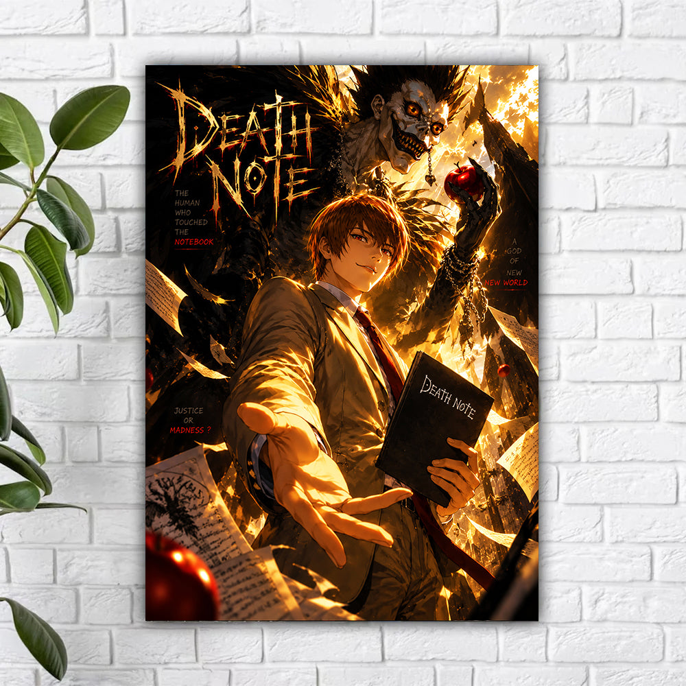 Light Yagami Death Note Poster