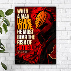 Obito Quote - Naruto Poster