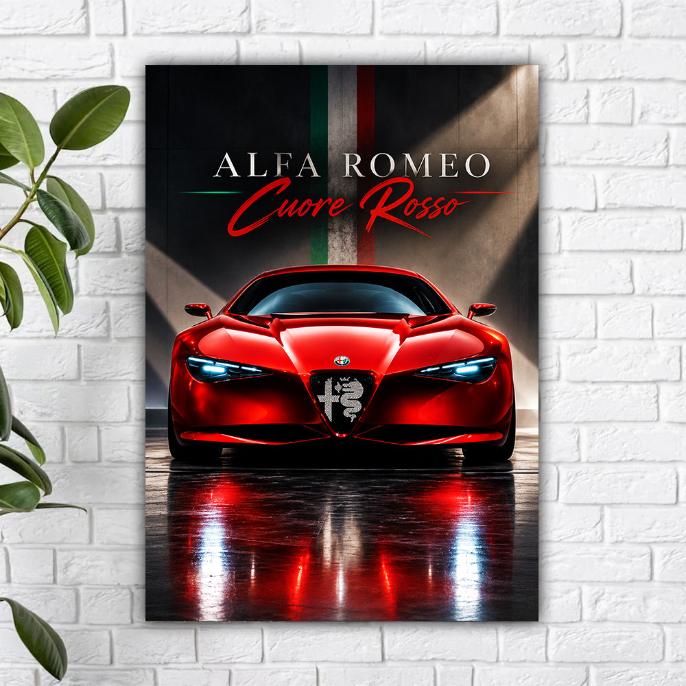 Alfa Romeo Poster