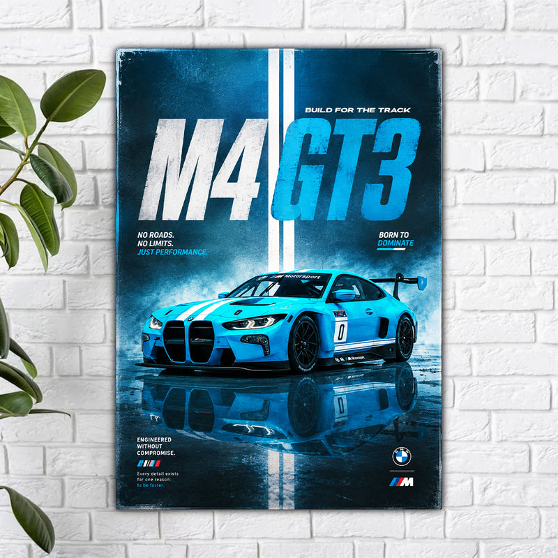 BMW M4 GT3 Poster