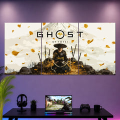 Ghost of Yotei Split Poster