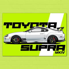 Toyota Supra MK4 Poster