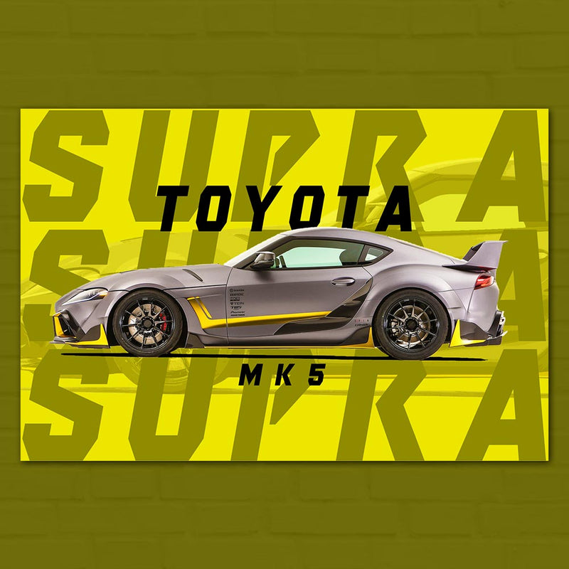 Toyota Supra MK5 Poster