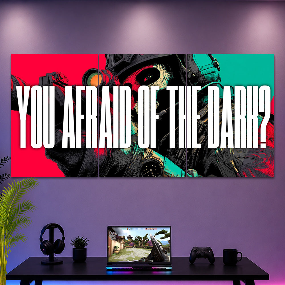 Call of Duty Quote Split Poster