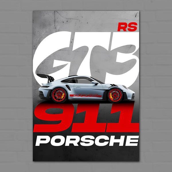 Porsche 911 GT3 RS Poster