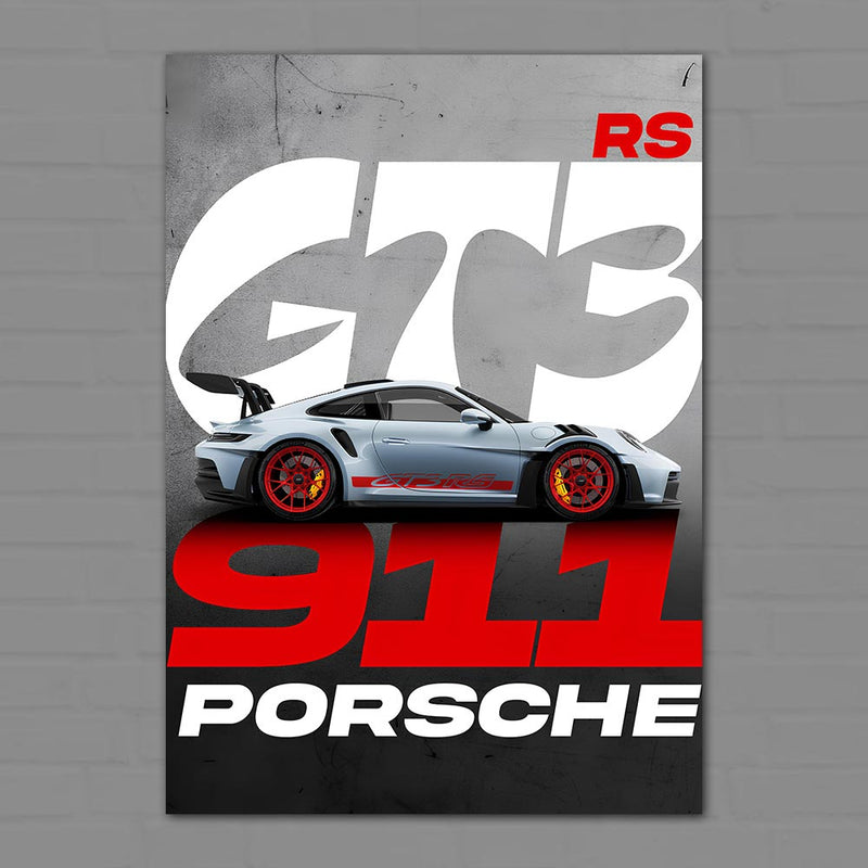 Porsche 911 GT3 RS Poster
