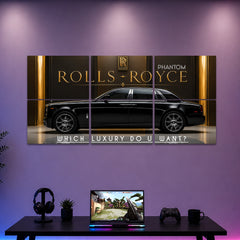 "Which Luxury Do You Want" Motivational 6-Panel Split Poster