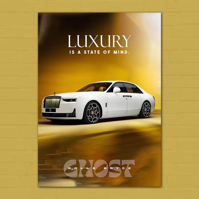 Rolls Royce Ghost Poster