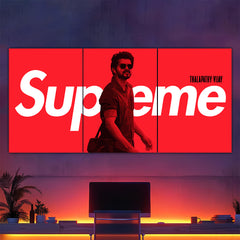 Supreme Vijay Thalapathy Split Poster