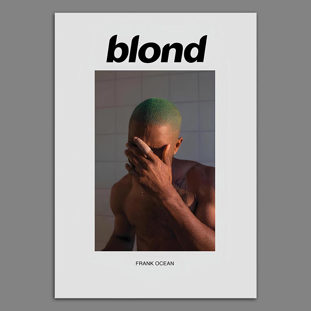 Blond-Frank Ocean Poster