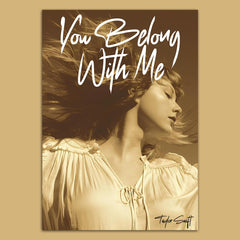 You Belong With Me Poster