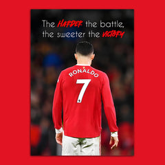 CR7 Quote Poster