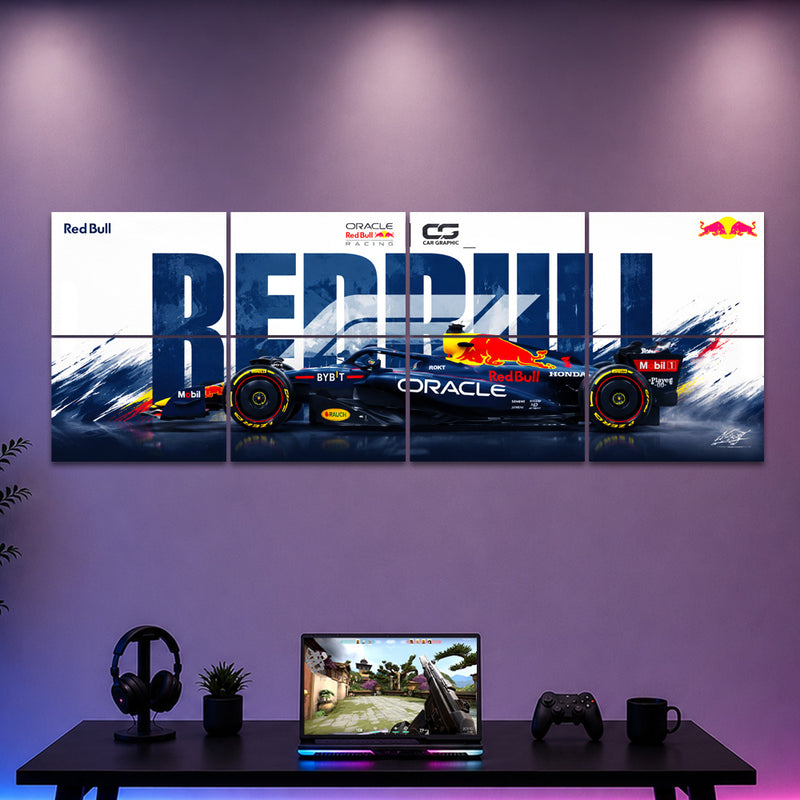 Redbull F1 8-Panel Split Poster