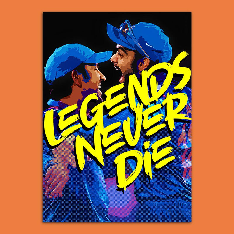 Legends Never Die Poster