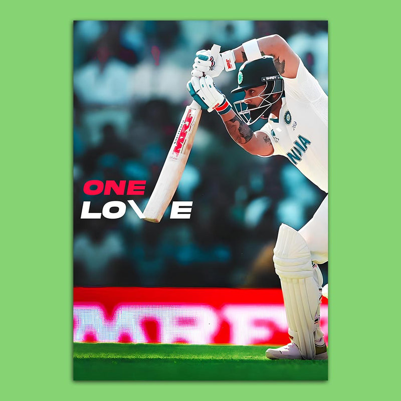 Virat One Love Poster