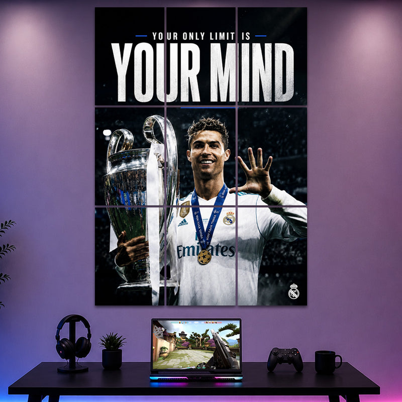 "Limit Is Your Mind" Ronaldo Block Kit