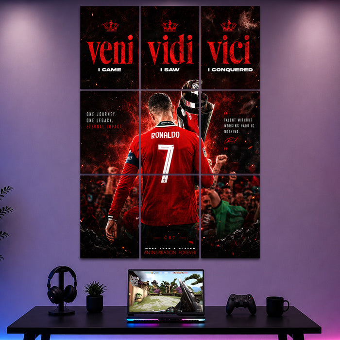 "Veni Vidi Vici" Ronaldo Block Kit