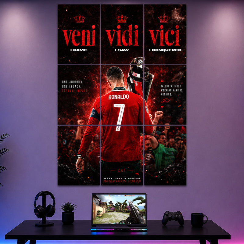 "Veni Vidi Vici" Ronaldo Block Kit