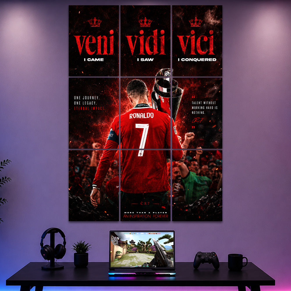 "Veni Vidi Vici" Ronaldo Block Kit