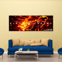 Sukuna 4 Panel Split Poster