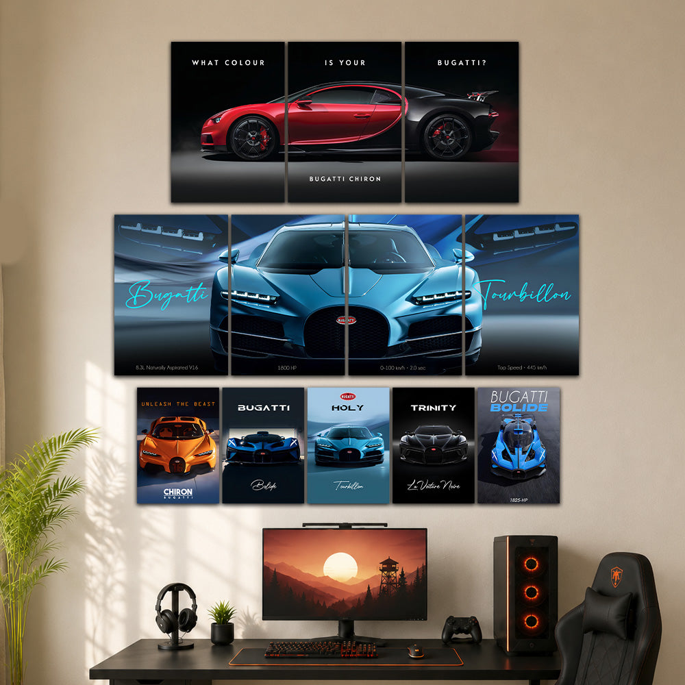 Bugatti Wall Set
