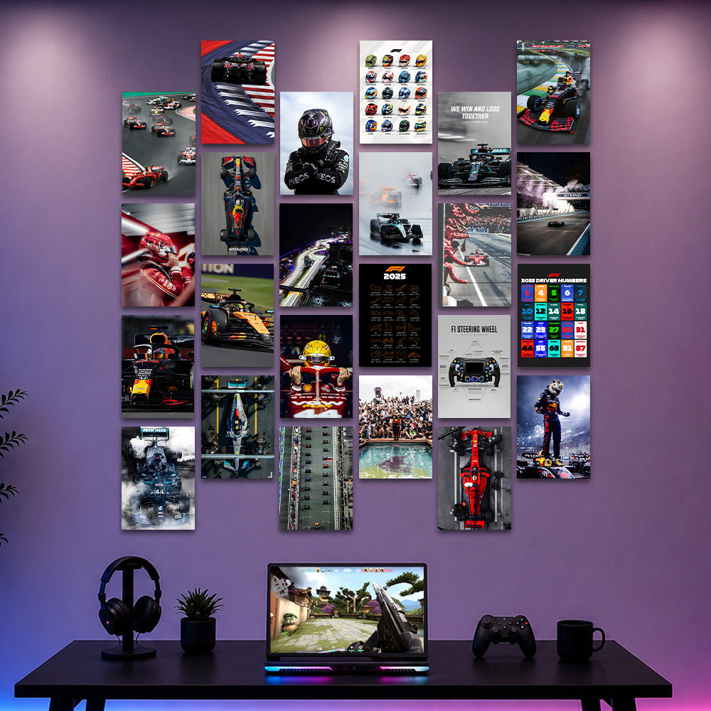 F1 Collage Kit (Set Of 24)