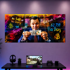 The Wolf Of Wall Street  |  6-Panel Split Poster