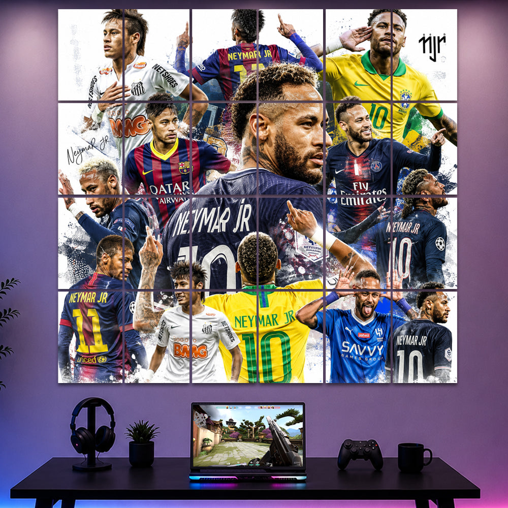 ✨ Neymar Jr – The Magic Collage Kit
