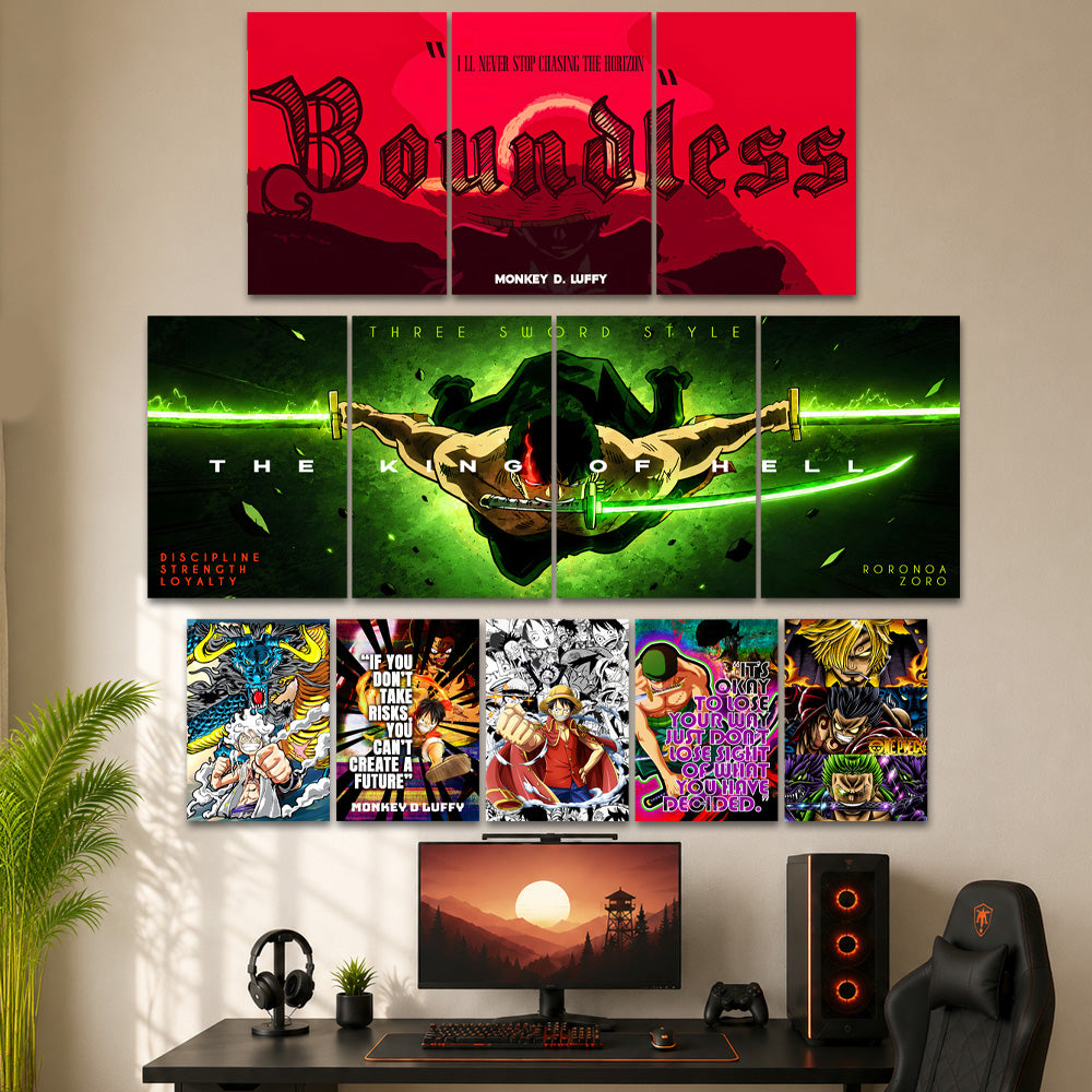 One Piece Wall Set