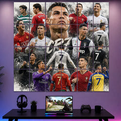 👑 Cristiano Ronaldo – The Legacy Collage Kit