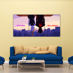 Miles And Gwen Split Poster