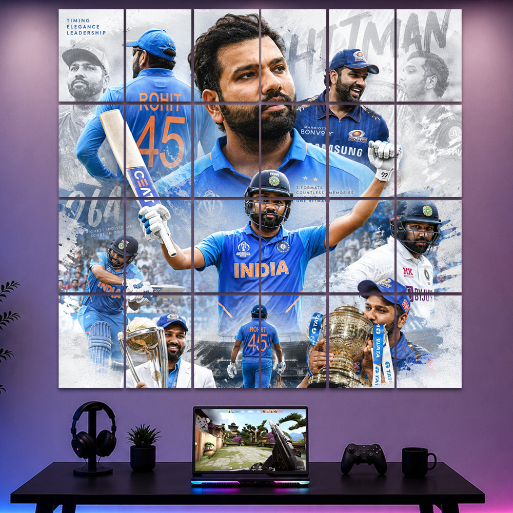 👑 Rohit Legacy Collage Kit