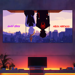 Miles And Gwen Split Poster