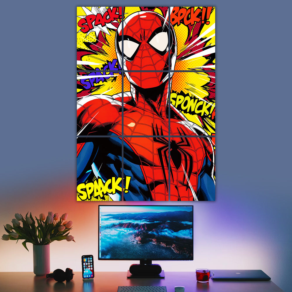 Spiderman Block Kit (Set Of 9)