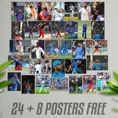 Virat Kohli Collage Kit (Set Of 32)