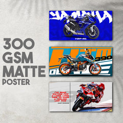 Marc Marquez Quote Split Poster