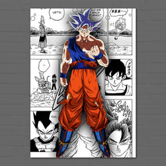 Goku UI Manga Poster