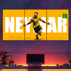 Neymar Brazil Split Poster