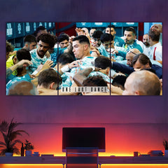 Ronaldo Last Dance Split Poster