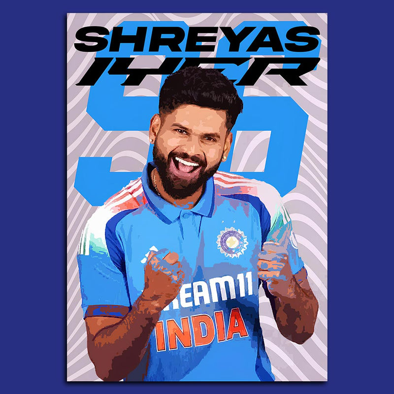 Shreyas Iyer Poster