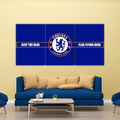 Chelsea Flag Split Poster