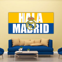 Real Madrid Flag Split Poster