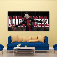Magical Messi Split Poster