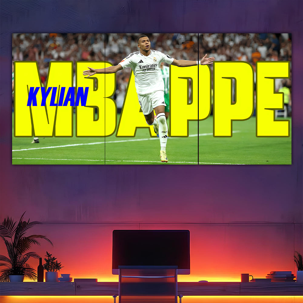 Mbappe Split Poster #2