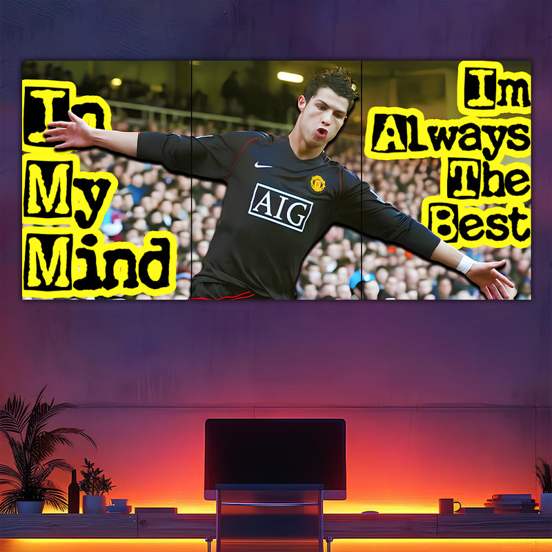 "In My Mind I'm Always The Best" Split Poster